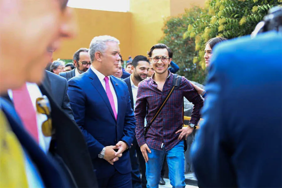 Iv&aacute;n Duque, presidente de Colombia 