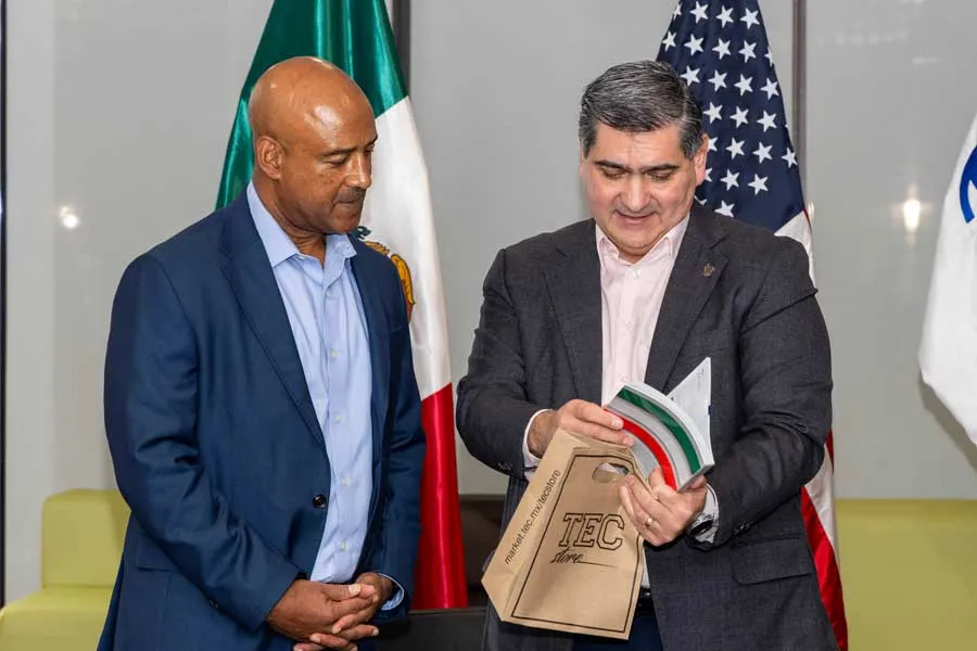 Presidentes del Tec y Rice University firmaron un acuerdo de colaboraci&oacute;n.