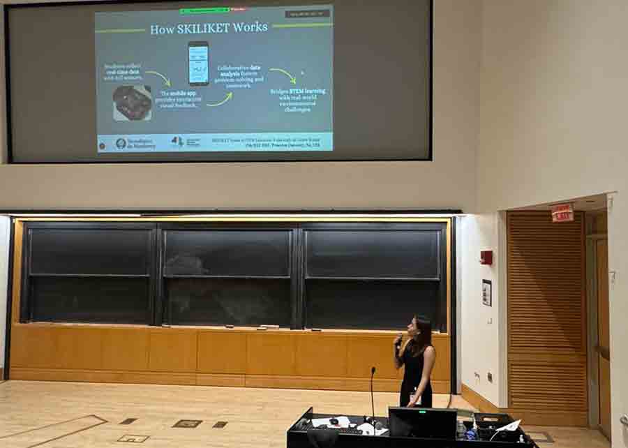 Princeton, alumna del Tec Guadaljara presenta paper en congreso.