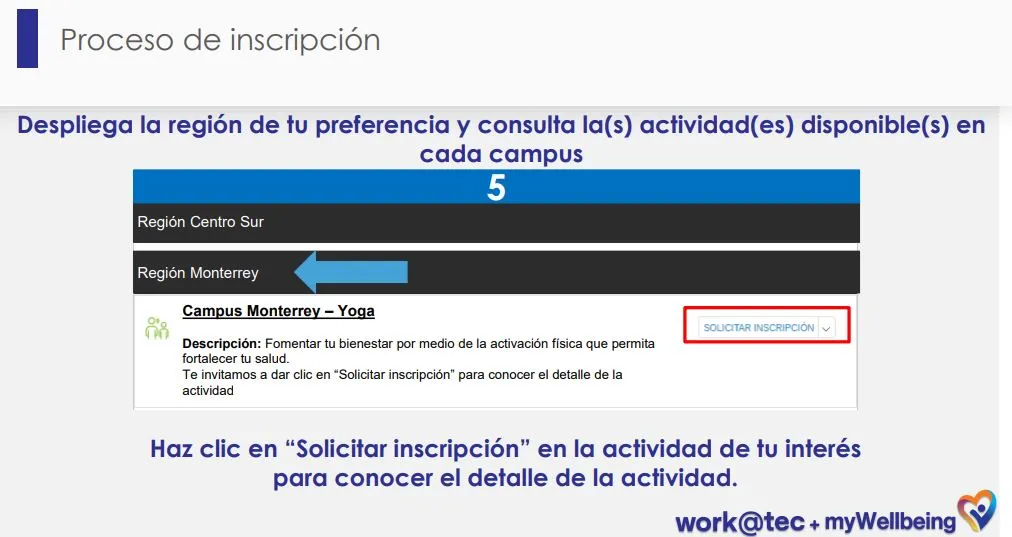 Revisa la disponibilidad de horarios y lugares en las actividades f&iacute;sicas para colaboradores