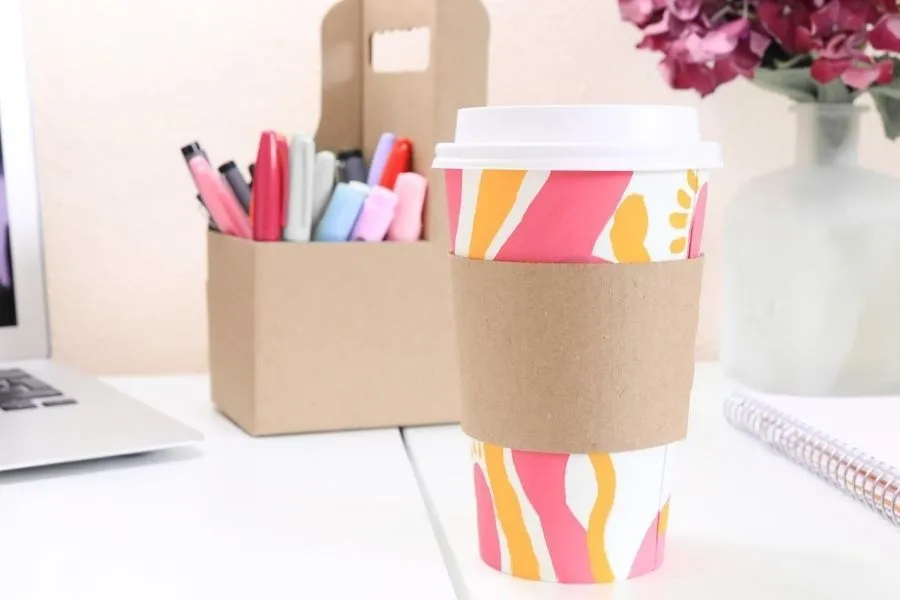 Vaso para caf&eacute;, producto dise&ntilde;ado por QueBonito