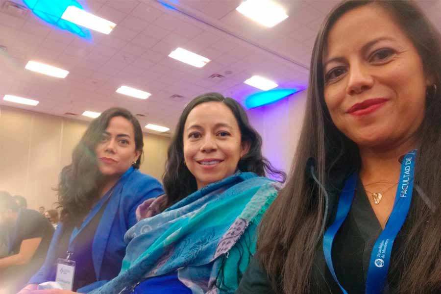 Las hermanas Ortega Fierro asistieron a la Reuni&oacute;n Nacional de Profesores del Tec.