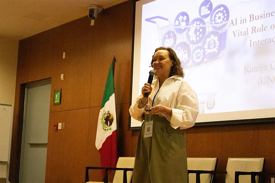 Katrijn&nbsp;Gielens enfatiz&oacute; que el uso de la IA favorece el proceso del servicio al cliente. 