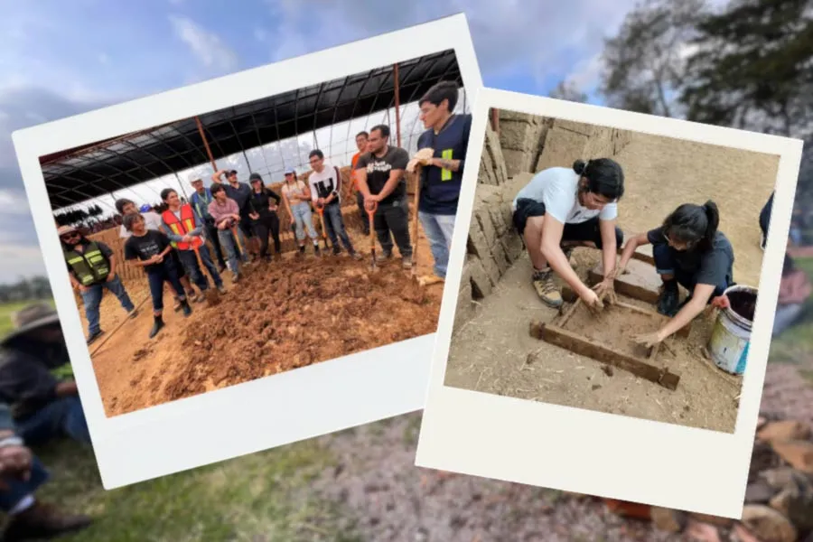 Estudiantes buscan generar un impacto proambiental. Fotos: Alejadro Ch&aacute;vez L&oacute;pez.