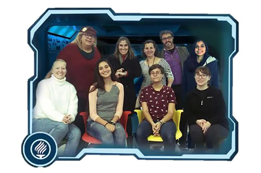 Integrantes de campus Quer&eacute;taro del Tec de Monterrey que realizaron "I Love to Read Sci-Fi"