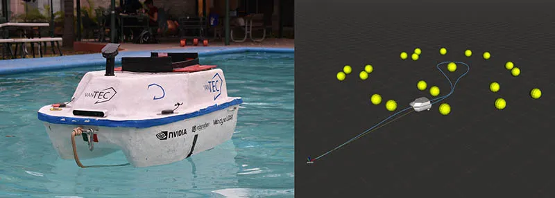 Embarcaci&oacute;n VantTec y simulaciones