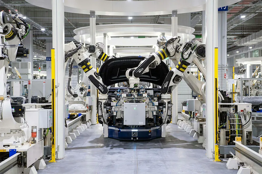 Robot industrial.