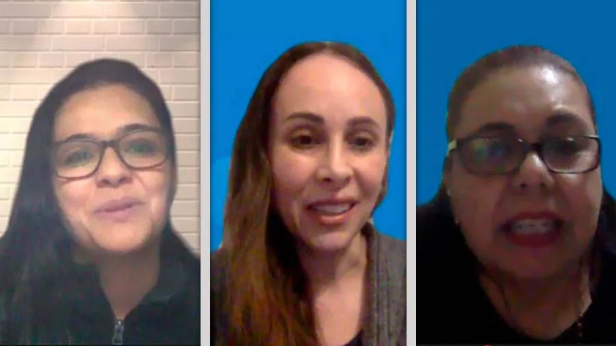 Rosalba Serrano, Paula Marty y Ana L&oacute;pez, PrepaTec