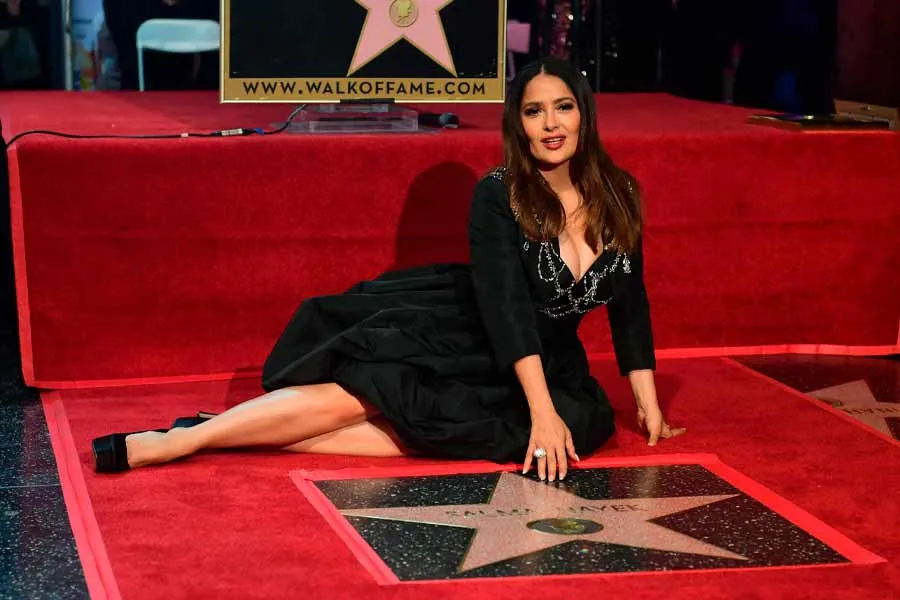La actriz mexicana Salma Hayek fue una de las s&uacute;per hero&iacute;nas de la pel&iacute;cula Eternals.