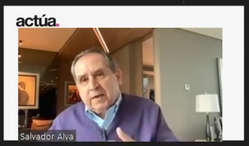 Salvador Alva, ex presidente del Tecnológico de Monterrey.