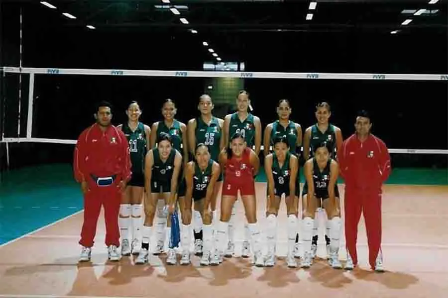 Selecci&oacute;n Nacional del Mundial del a&ntilde;o 2002 de voleibol femenil de sala
