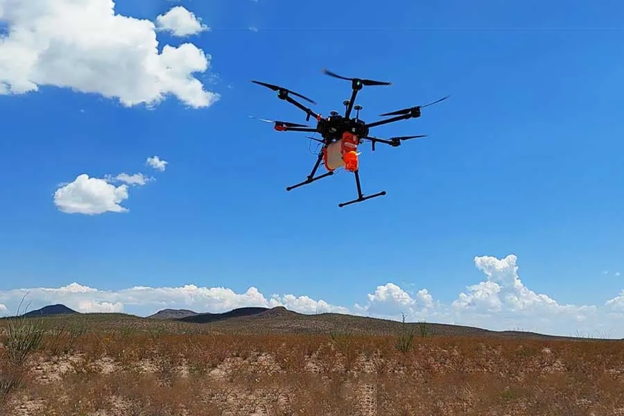 Prototipo de drone de dispersi&oacute;n para reforestaci&oacute;n