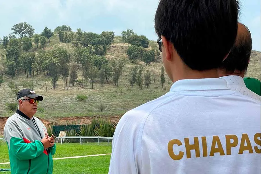 Sergio Guti&eacute;rrez, representante chiapaneco de tiro deportivo