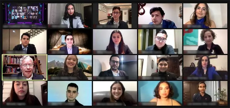 Sesi&oacute;n virtual, toma de protesta nueva FETEC