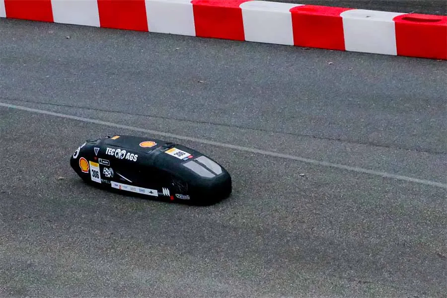 Veh&iacute;culo utilizado por la escuder&iacute;a Borregos Racing