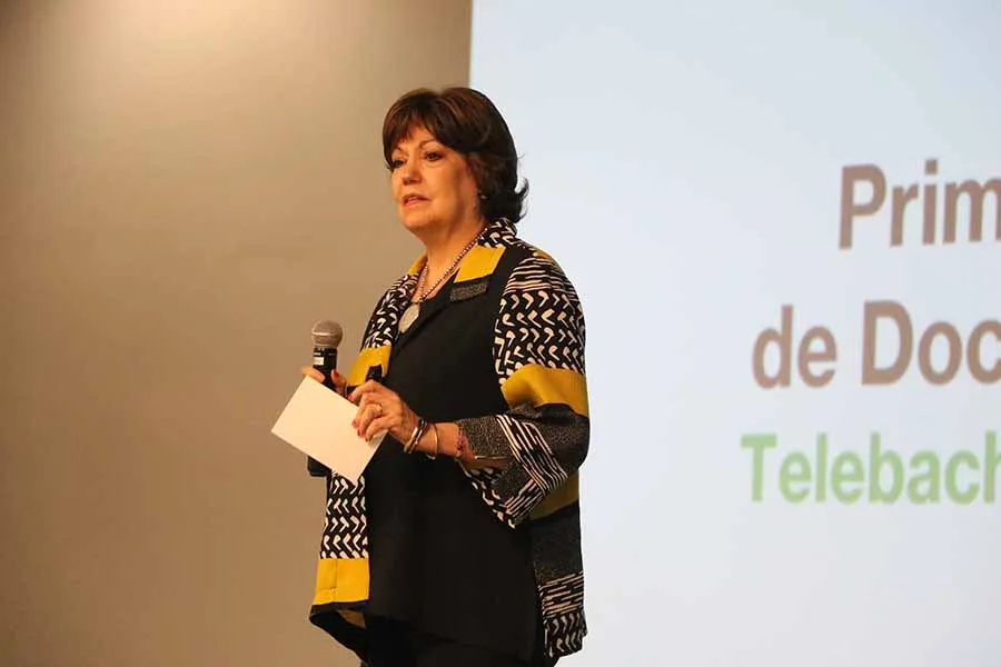 Sofialeticia Morales, secretaria de Educaci&oacute;n de Nuevo Le&oacute;n. 