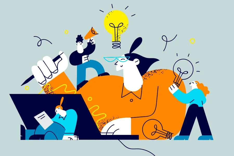 ilustraci&oacute;n de emprendimiento social