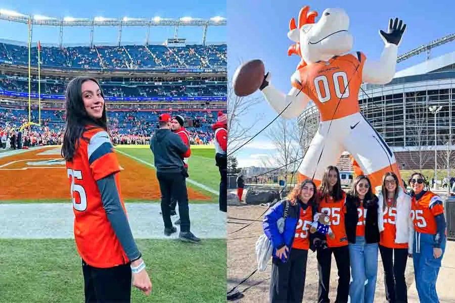 Tacleada estrat&eacute;gica: alumnas Tec colaboran para Broncos de Denver