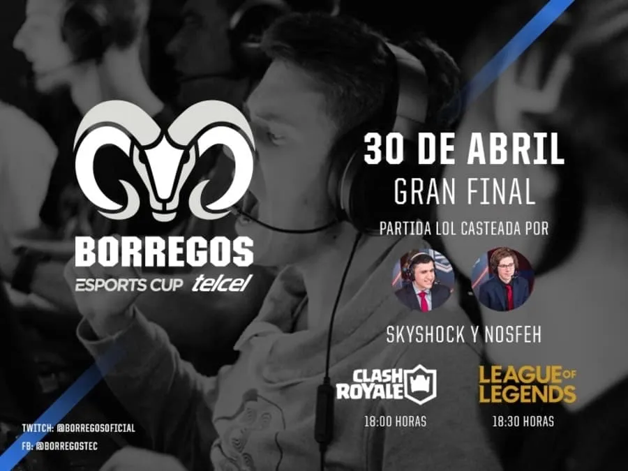 Tec Guadalajara jugar&aacute; en la final de la Borregos Esports Cup Telcel