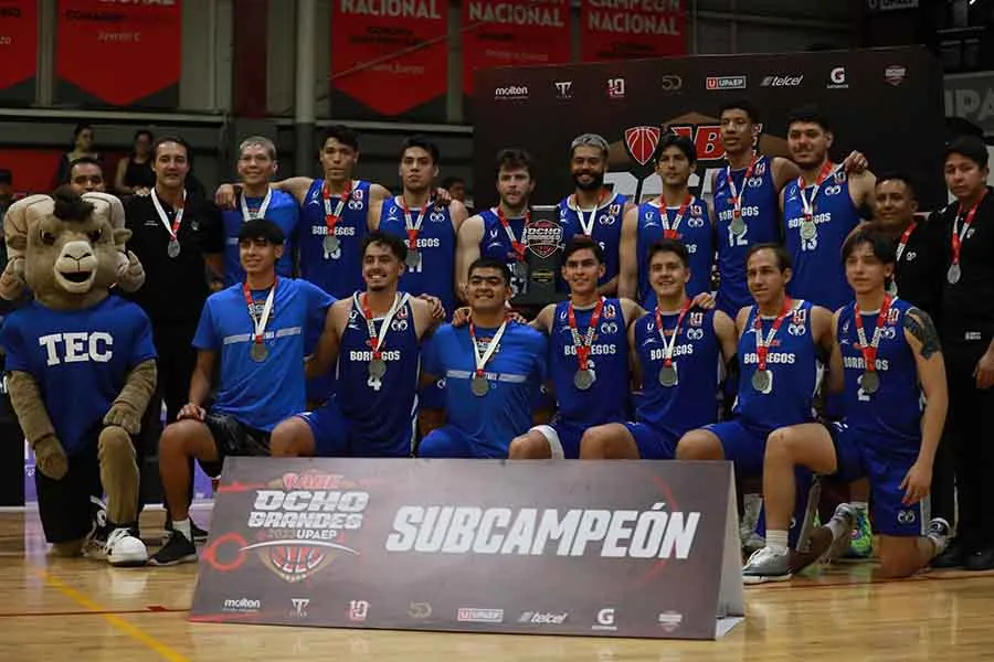 &iexcl;Portan plata! Tec Toluca sube a podio en torneo Ocho Grandes