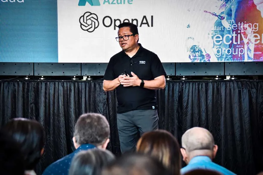 Manuel Ter&aacute;n present&oacute; la plataforma TECgpt.