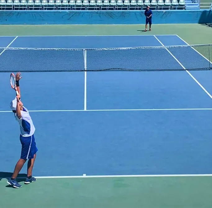Universiada regional de tenis, celebrada en Jalisco.