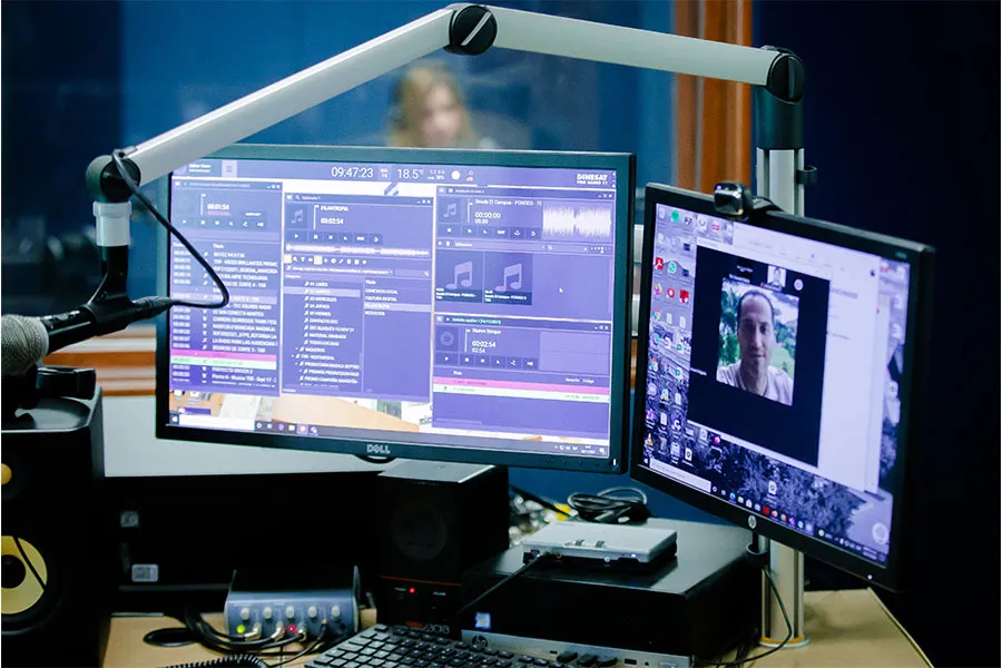Las instalaciones de Tec Sounds Radio se han ido renovando al paso de los a&ntilde;os.
