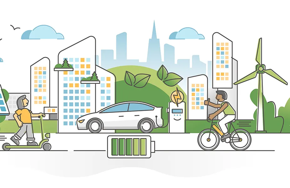 Evita el uso de autom&oacute;vil para transportarte.  Ilustraci&oacute;n: Shutterstock