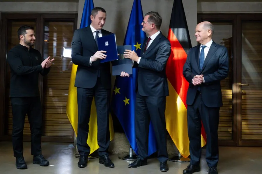 l&iacute;deres europeos en Munich