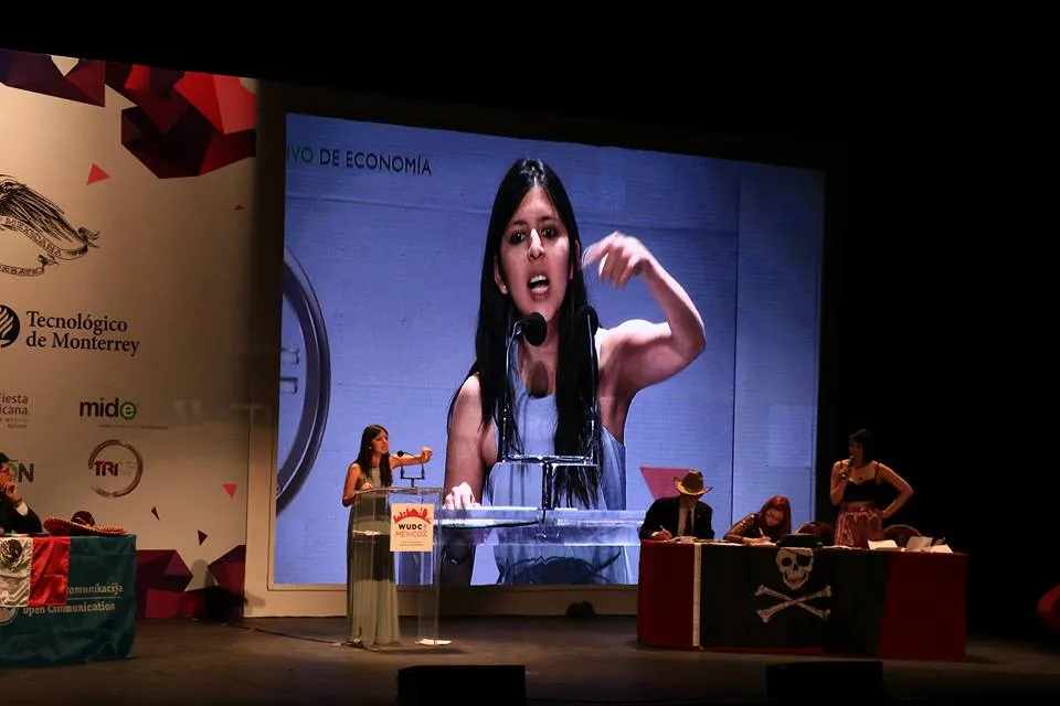 Valeria Hern&aacute;ndez.&nbsp;Foto:&nbsp;WUDC.