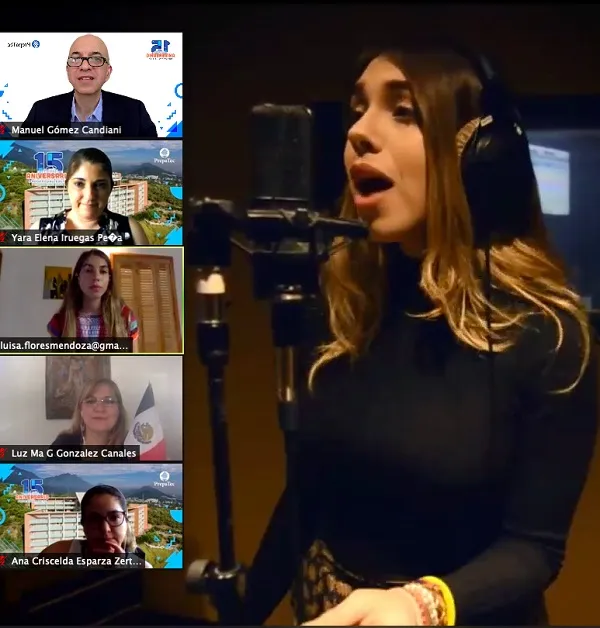 Luc&iacute;a Flores se ha dedicado a la m&uacute;sica como medio terap&eacute;utico. 