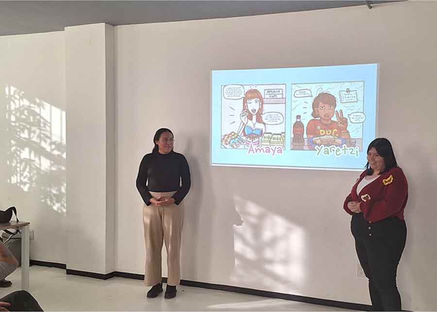 Vinculaci&oacute;n con la casa del autor y estudiantes del Tec Guadalajara. 