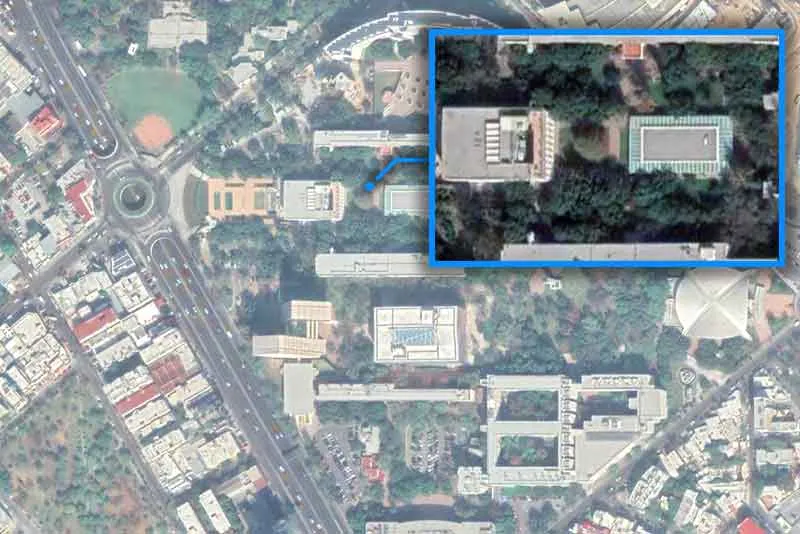 Vista a&eacute;rea campus Monterrey