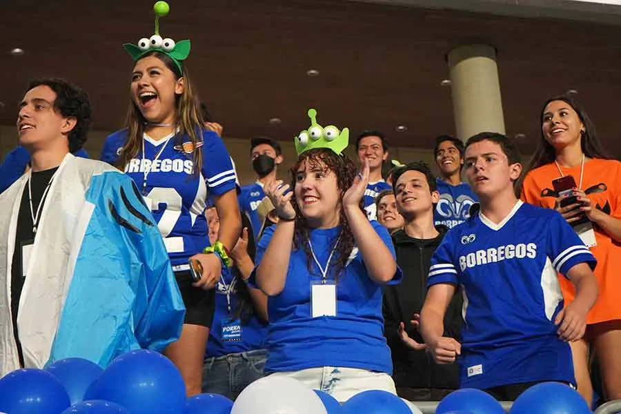 Una vez m&aacute;s la afici&oacute;n se hizo presente en el Estadio Banorte, la Casa delos Borregos.