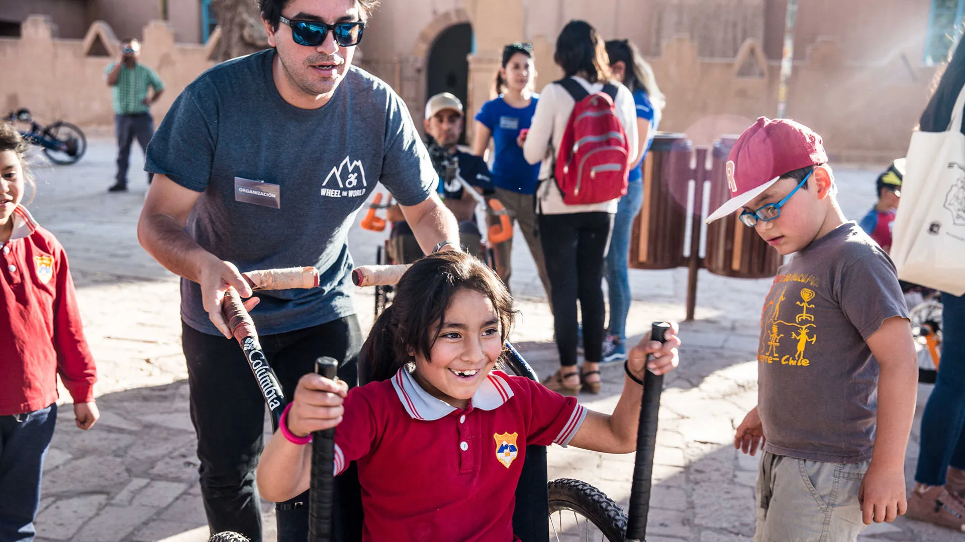 Wheel The World en acciones de inclusi&oacute;n