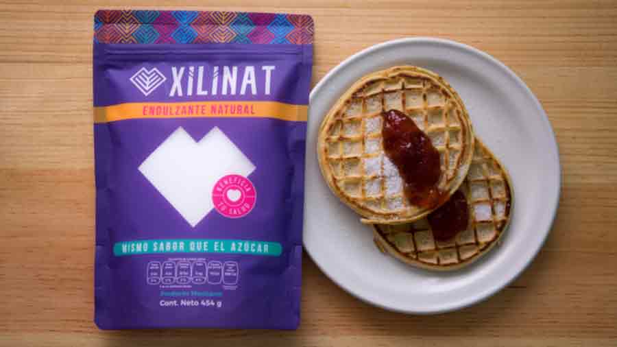 Xilinat y un alimento en el que se us&oacute; 