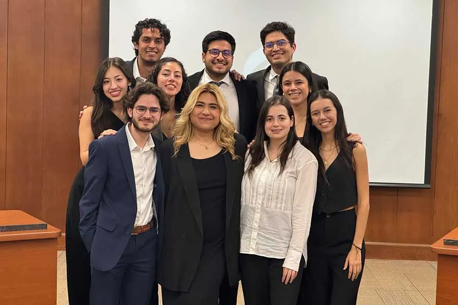 La egresada estuvo al frente del Tribunal Estudiantil de la FETEC durante los &uacute;ltimos seis meses de su carrera profesional.