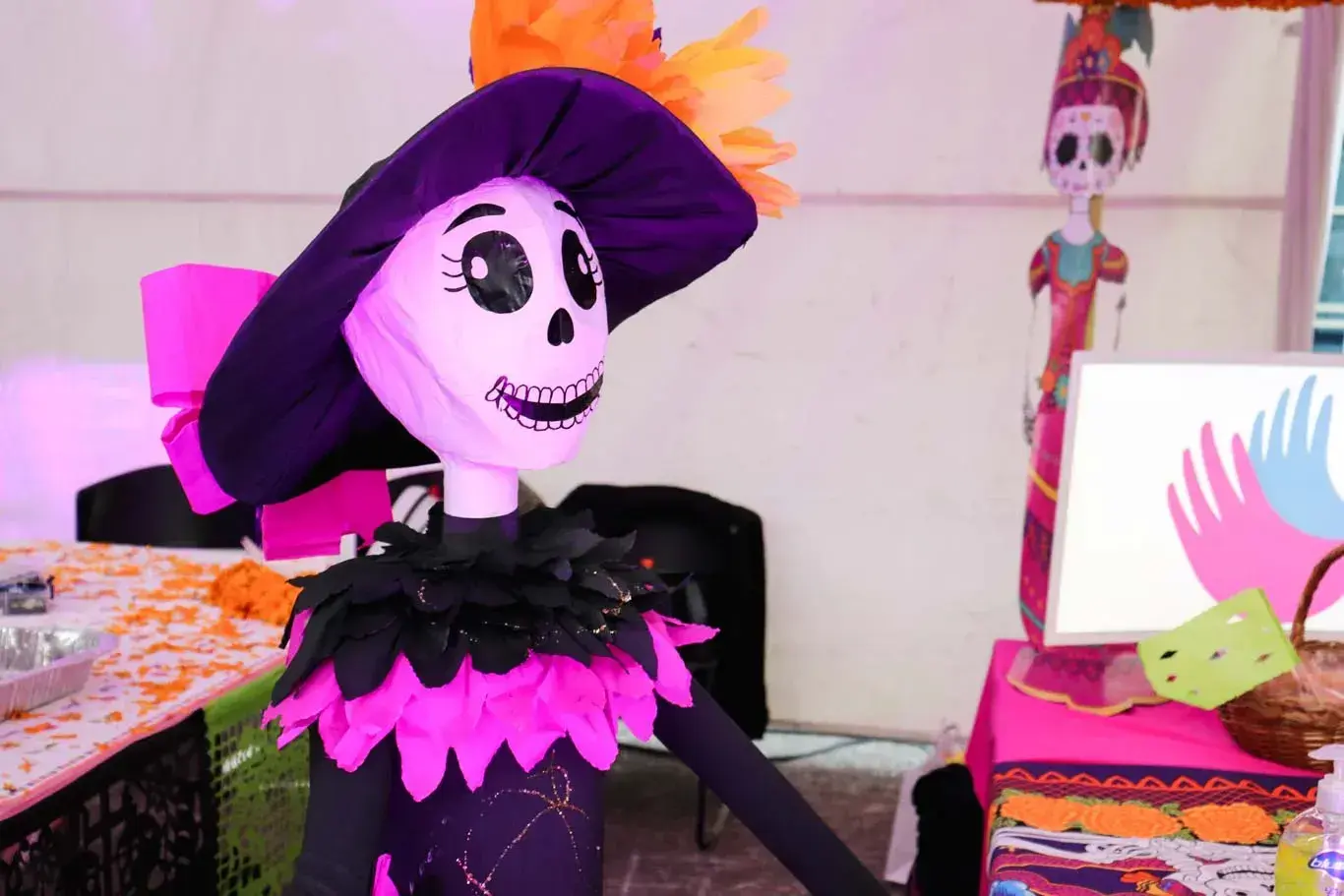 Actividades del festival de la catrina en Tec de Monterrey campus San Luis Potosí