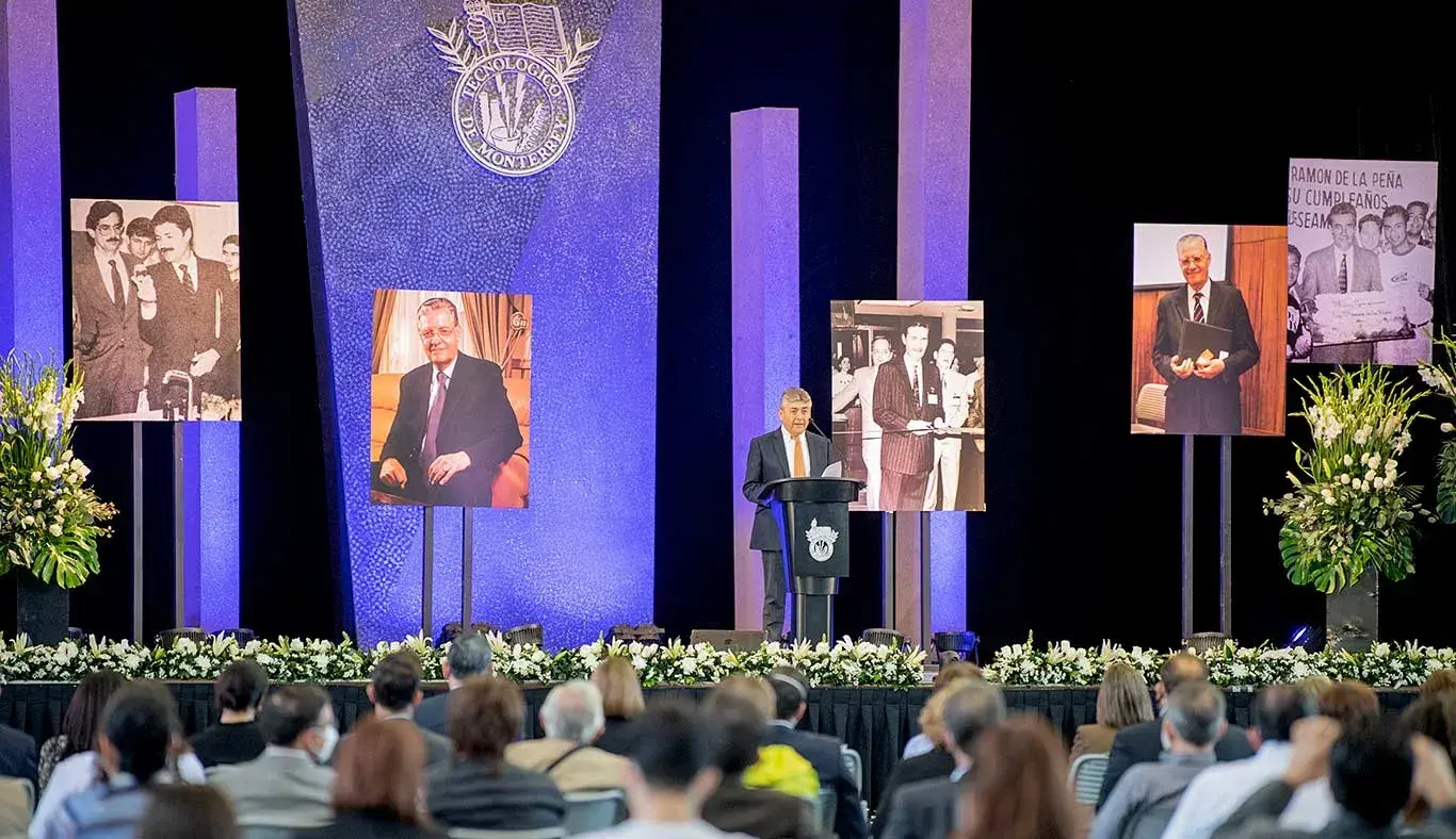 José Antonio Fernández, mensaje a asistentes ceremonia Ramón de la Peña