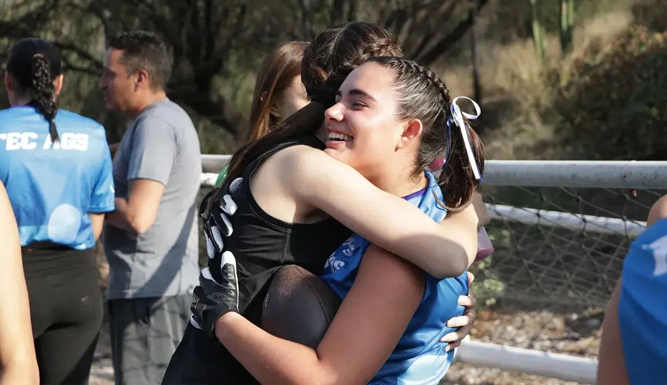 Festejo del equipo de Aguascalientes al pasar a la final