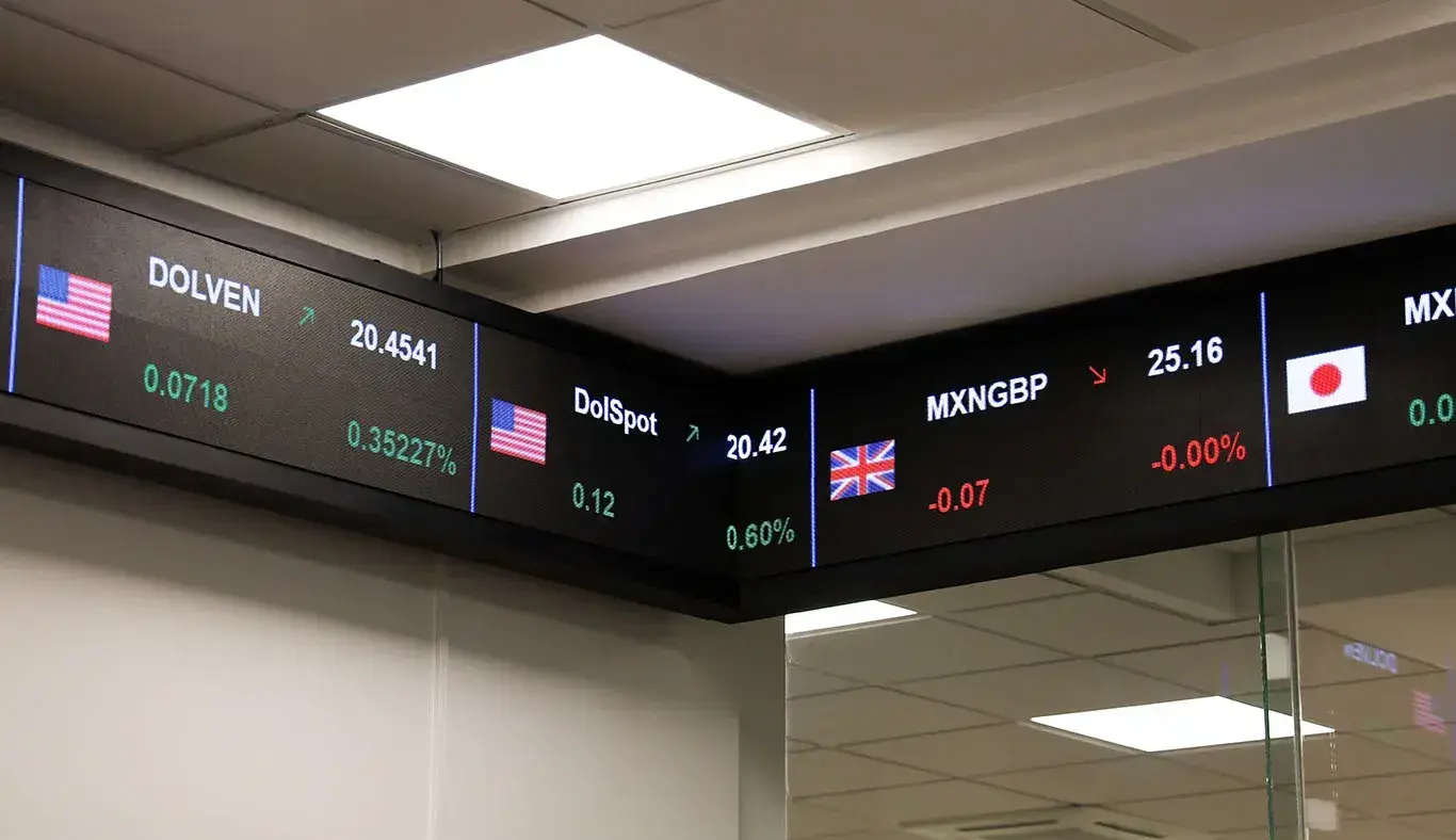 Ticker del laboratorio.