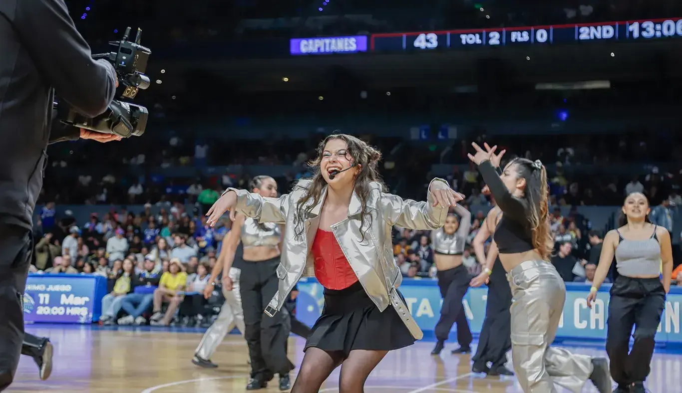 Compañías artísticas del Tec campus Estado de México presentaron el medio tiempo del partido Capitanes CDMX vs Austin Spurs de la NBA G League.