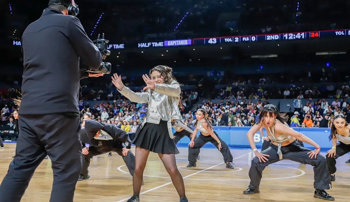 Compañías artísticas del Tec campus Estado de México presentaron el medio tiempo del partido Capitanes CDMX vs Austin Spurs de la NBA G League.