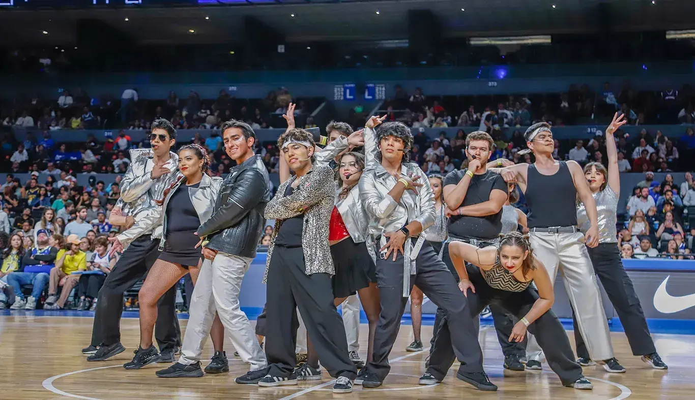 Compañías artísticas del Tec campus Estado de México presentaron el medio tiempo del partido Capitanes CDMX vs Austin Spurs de la NBA G League.