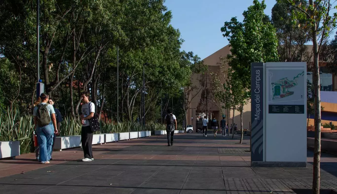 Al aire libre: alumnos tec estrenan espacio de convivencia en Tec CSF