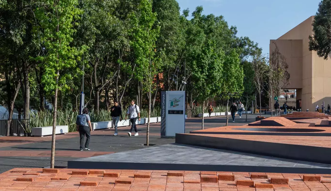 Al aire libre: alumnos tec estrenan espacio de convivencia en Tec CSF