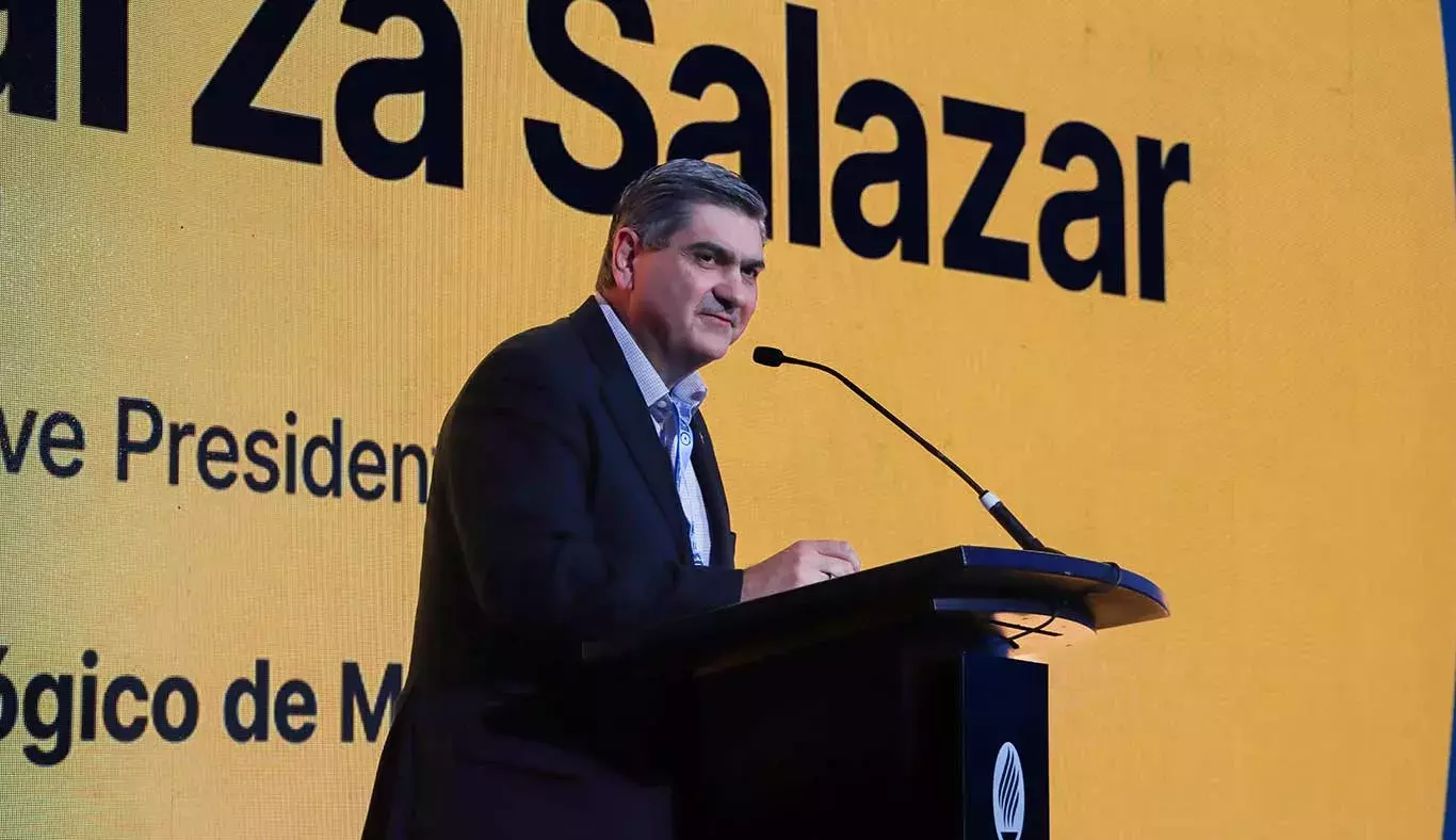 David Garza, presidente ejecutivo del Grupo Educativo del Tec.
