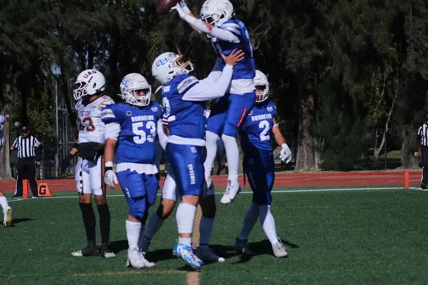 Futbol americano semifinal ganada por el equipo de PrepaTec Guadalajara. 