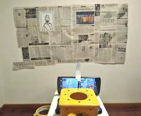 Alumnos de la universidad en Querétaro obra de teatro completamente digital