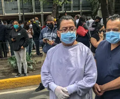 Cubrebocas en pandemia 